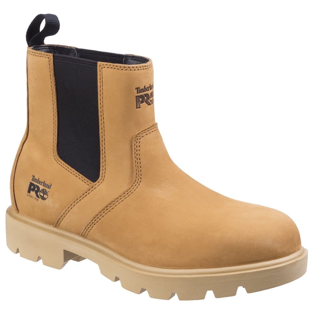 Timberland Pro Mens Sawhorse Dealer Slip On Safety Leather Boots
