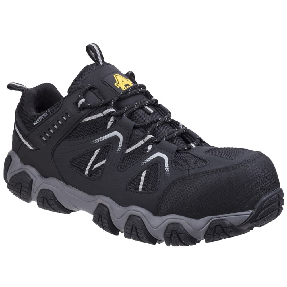 Amblers Unisex Oakham Lace Up Leather Safety Shoe