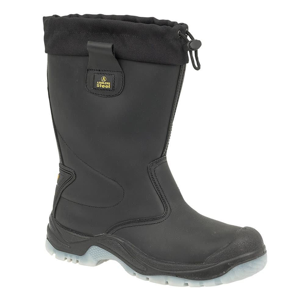 Amblers Steel FS209 Safety Pull On / Mens Boots / Riggers Safety