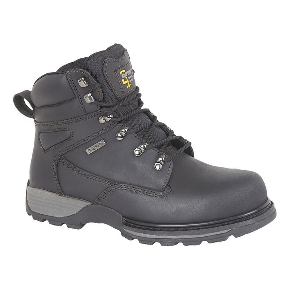 Grafters Mens Leather Safety Hiker Type Boot