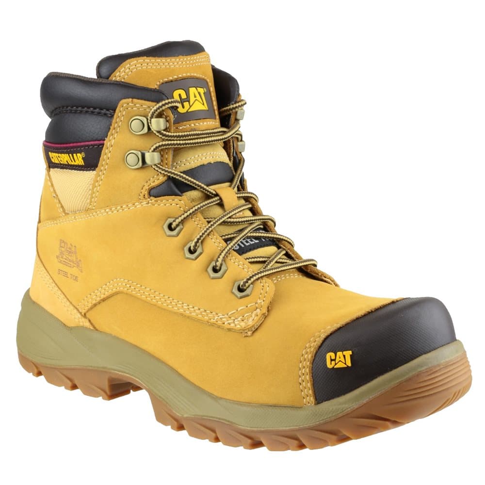 Caterpillar Mens Spiro Water Resistant Safety Boots