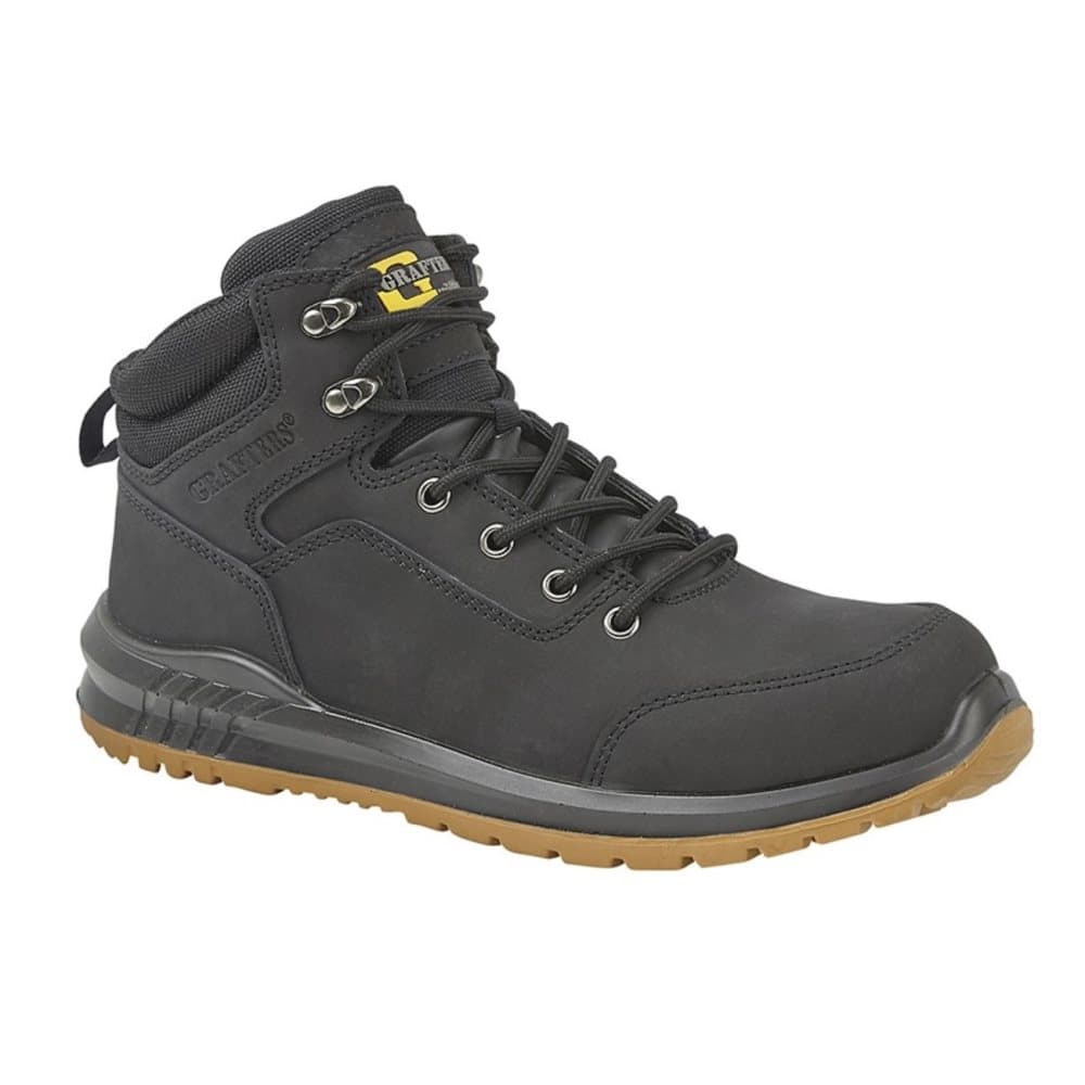 Grafters Men Action Nubuck-stövlar för säkerhet