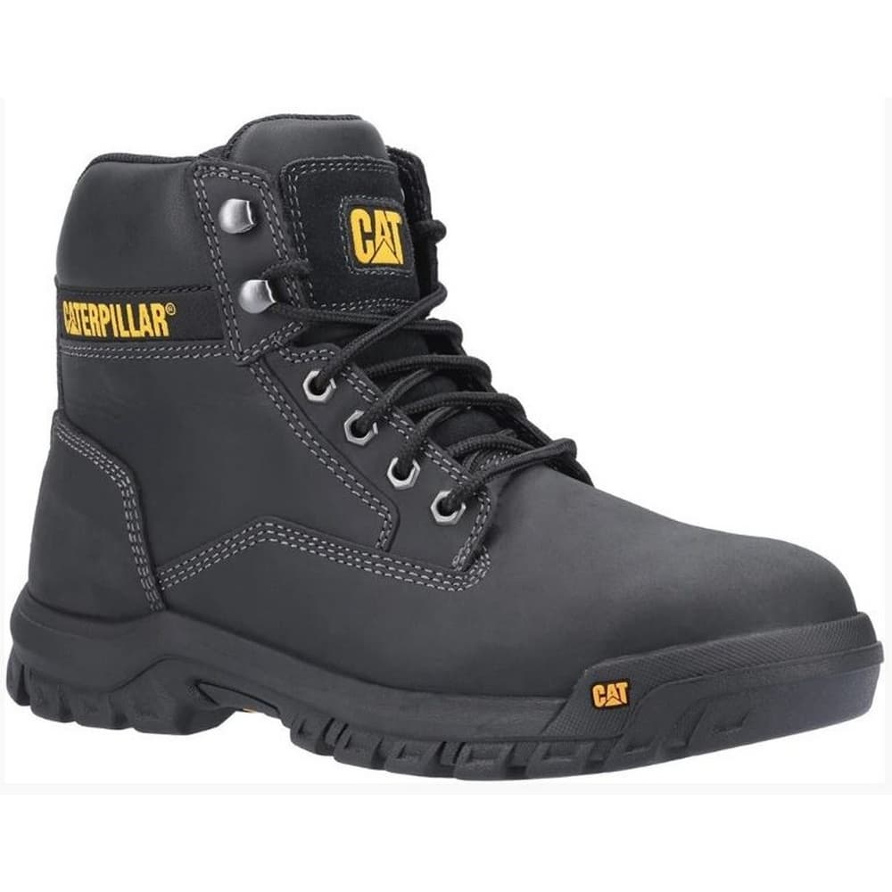 Caterpillar Median S3 Lace Up Leather Safety Boot för herrar