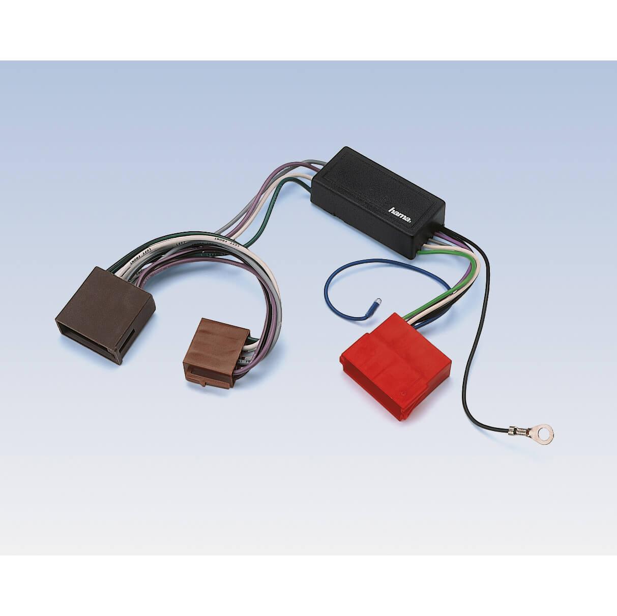 HAMA ISO Adapter til Audi/Skoda/Seat/VW Aktivt System
