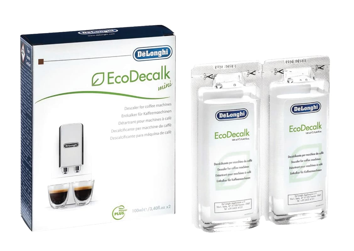 Delonghi EcoDecalk avkalkning för kaffemaskiner 2 x 100 ML (5513296011)
