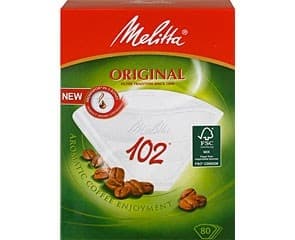 Melitta Kaffefilter 102 80-pack