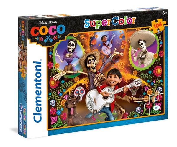 Clementoni 104 pcs. Puzzles Kids SuperColors COCO