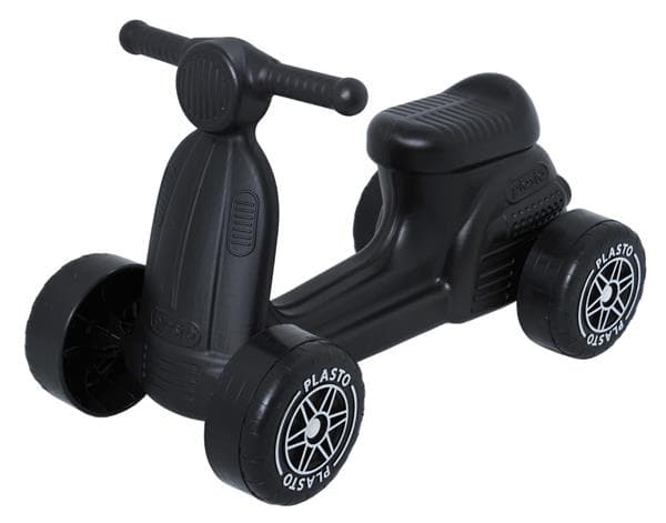 Scooter med tysta hjul, sitthöjd 22 cm