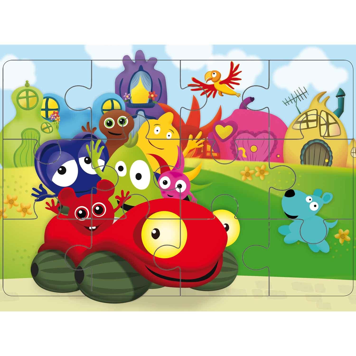 Babblarna Babblarnas dal Pussel 12 Bitar
