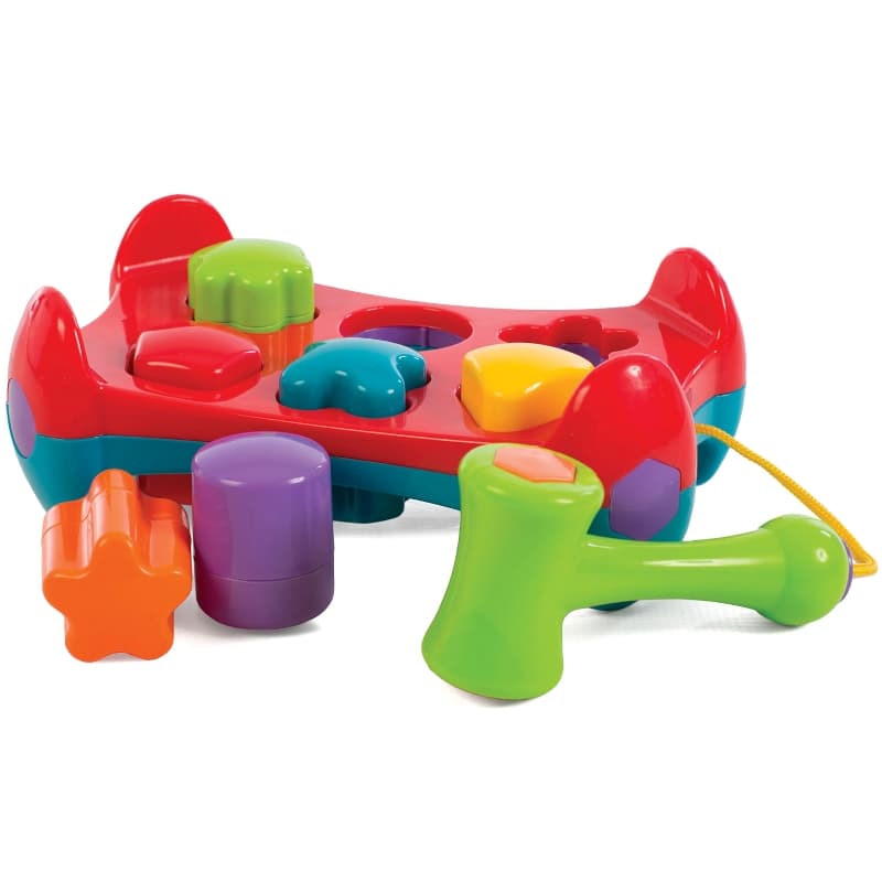 Playgro Hammarbänk med former