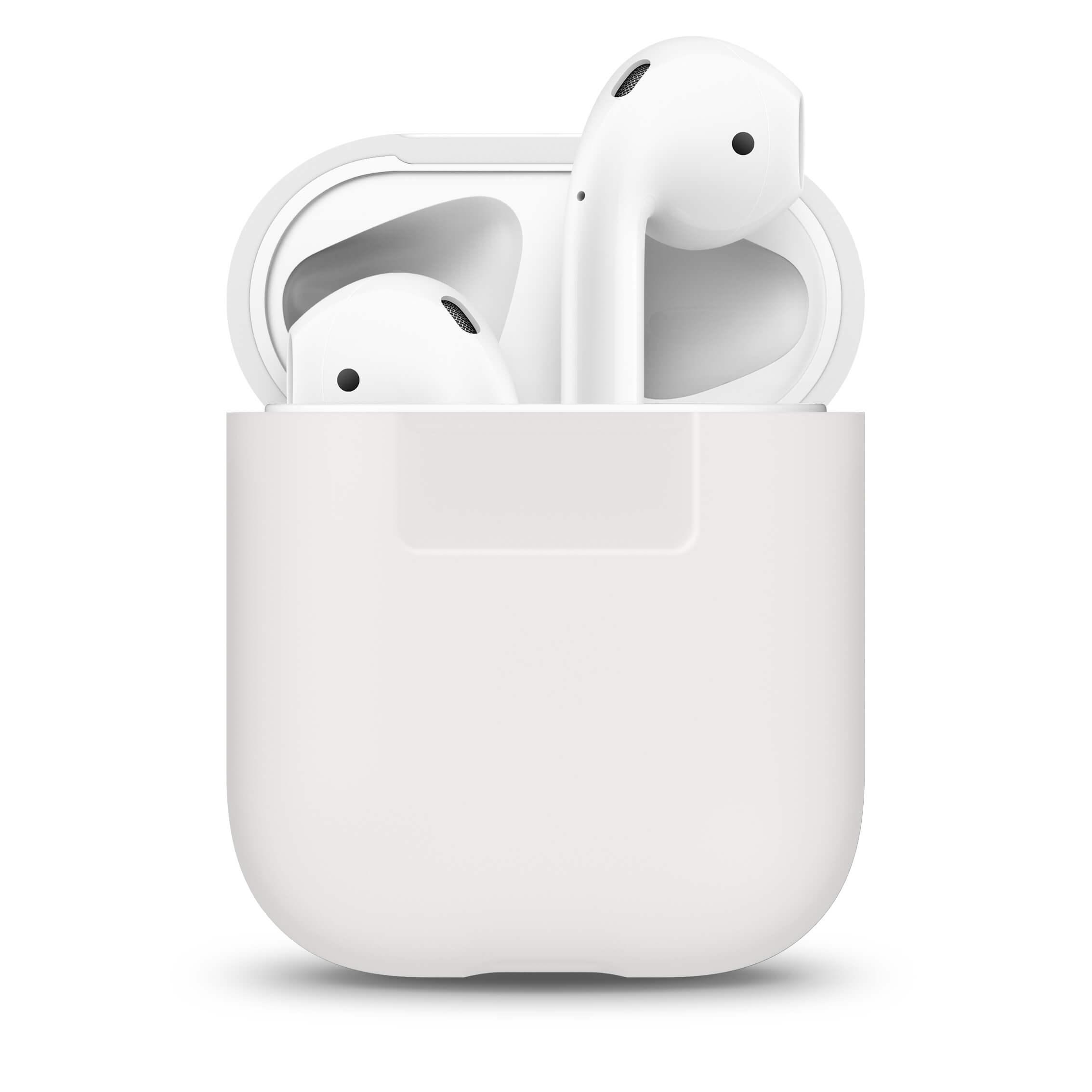 ELAGO Beskyttelses Etui til Airpod Silikone Hvid