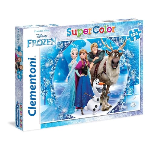 Clementoni 104 pcs. Puzzles Kids SuperColors FROZEN