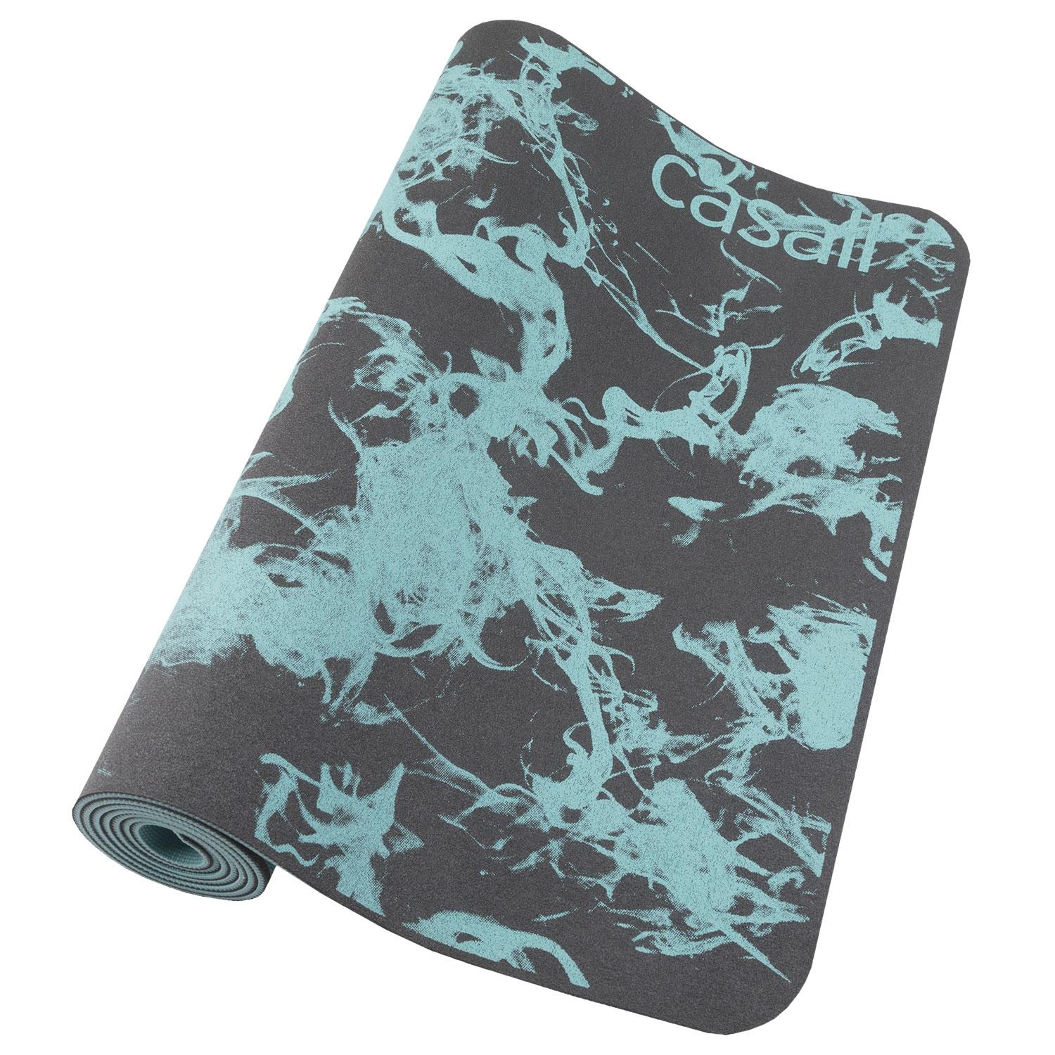 Casall Yoga-matta 5mm Black/Sage gree