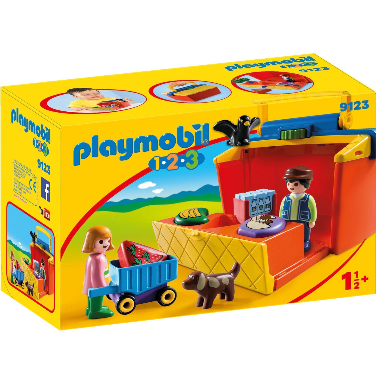 Playmobil 1.2.3, Bärbart Marknadsstånd