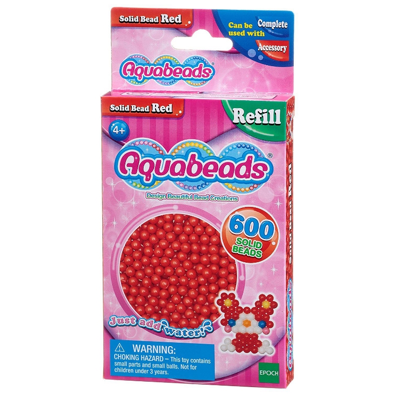 Aquabeads, Röda juvelpärlor
