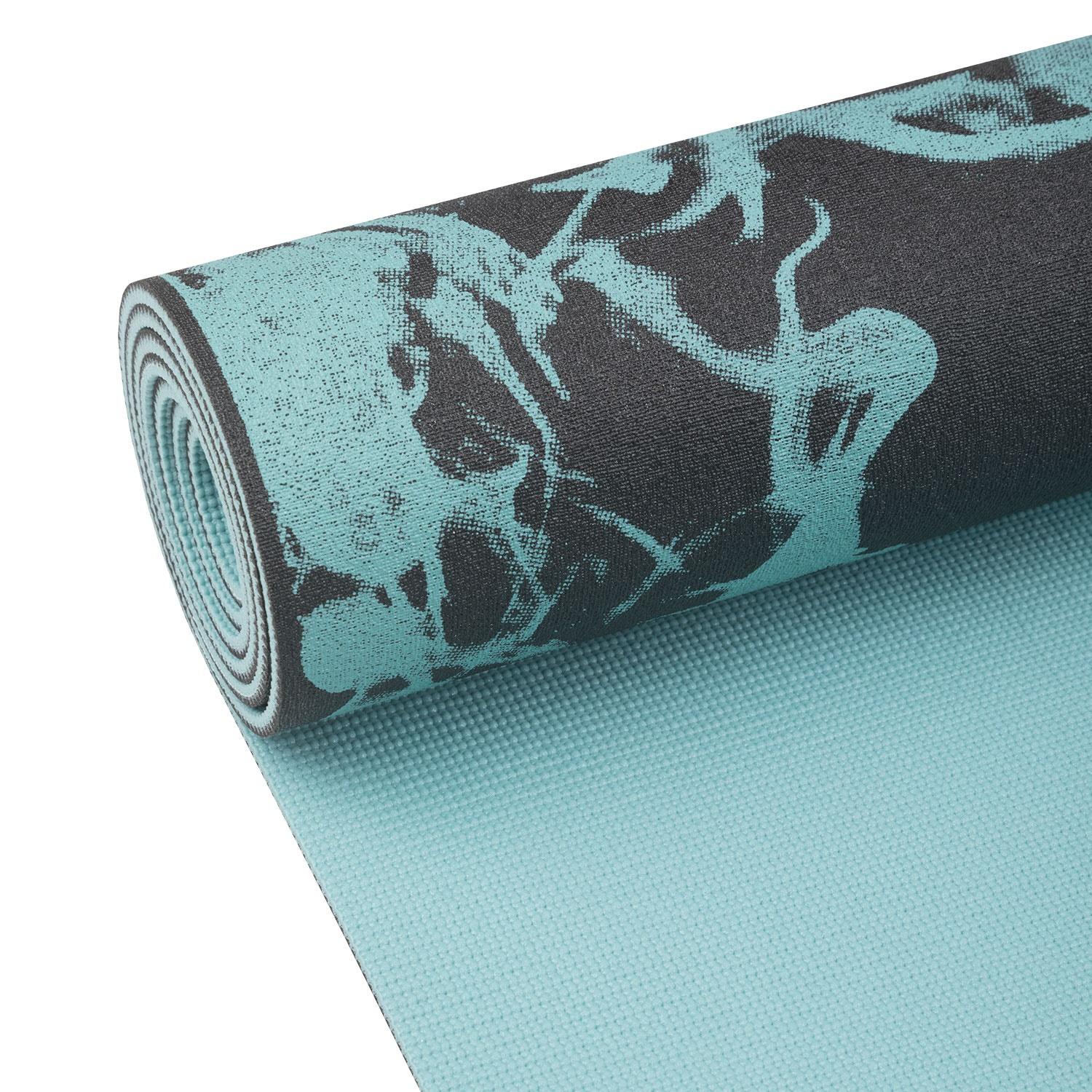 Casall Yoga-matta 5mm Black/Sage gree