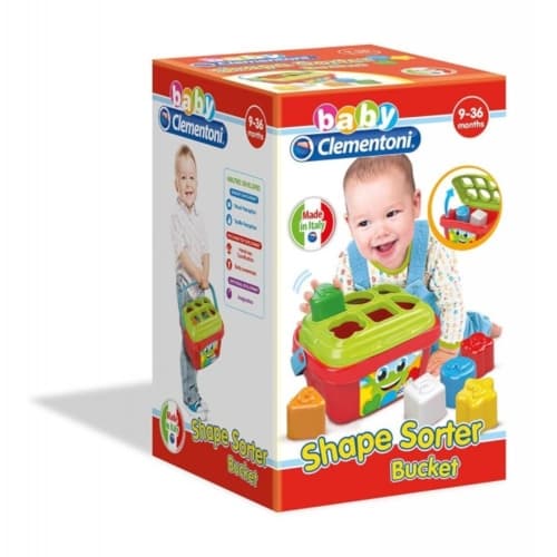 Clementoni Shape Sorter Bucket
