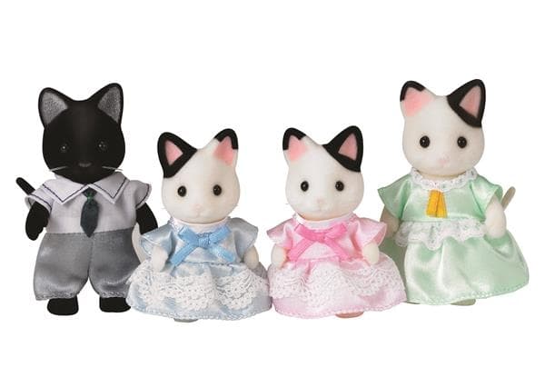Sylvanian Families, Familien Svartørekatt