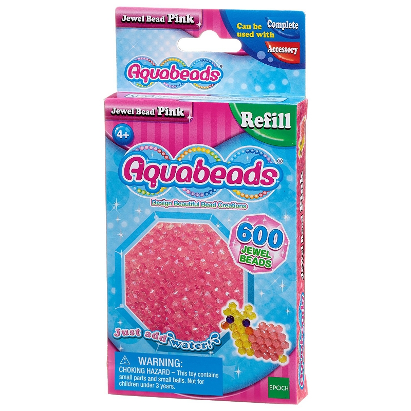 Aquabeads, Rosa juvelpärlor