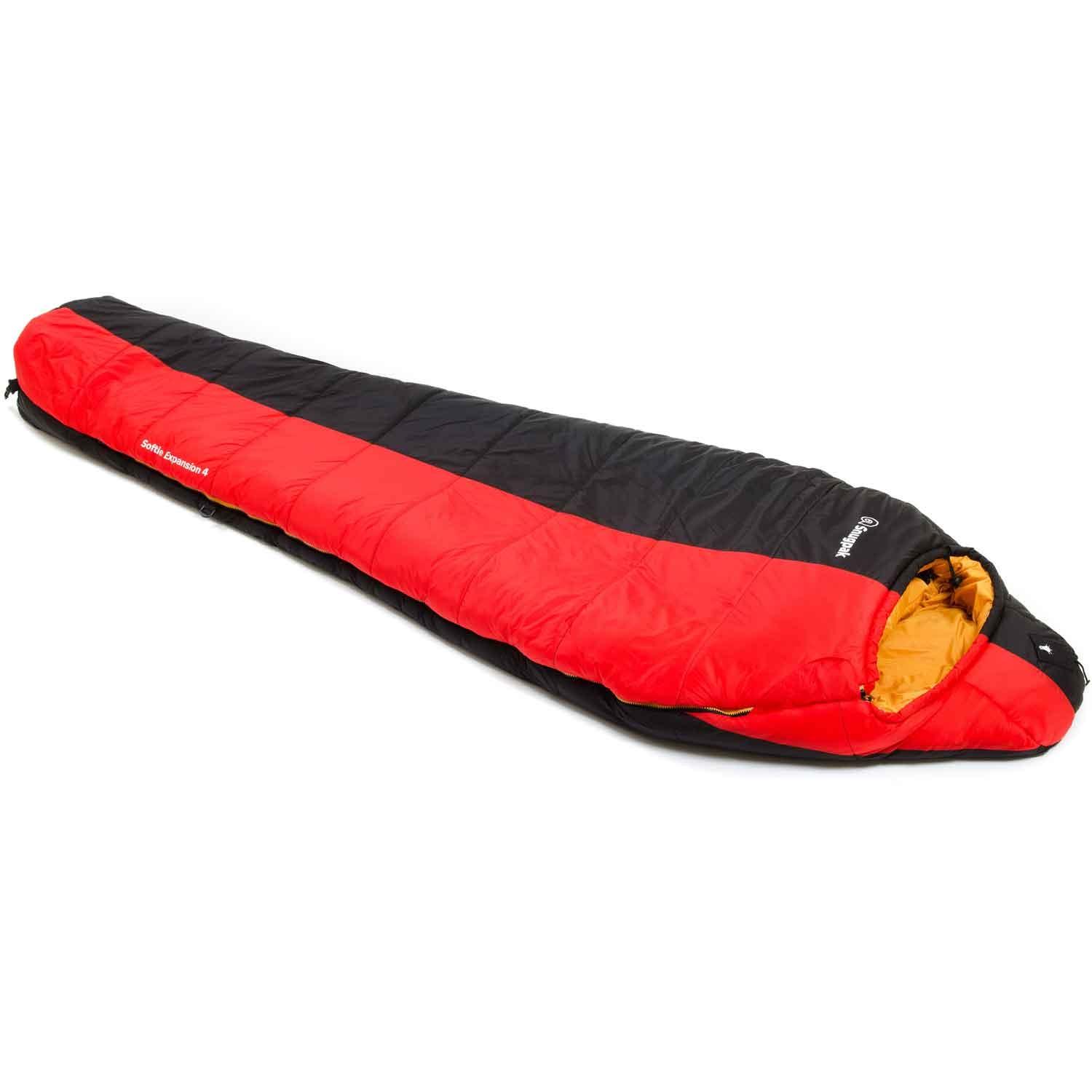 Snugpak Softie Expansion 4 LH Sleeping Bag, Black