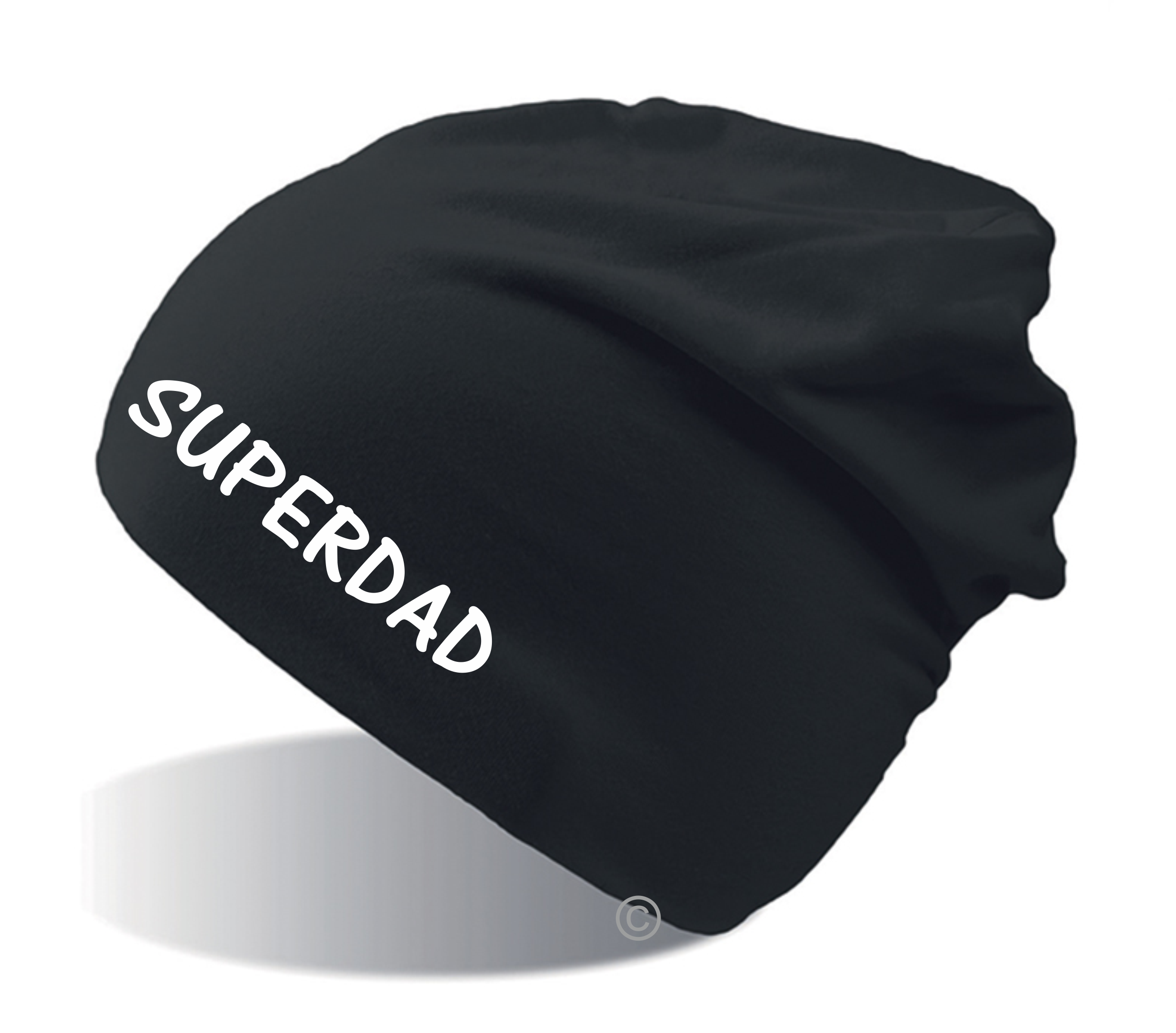Mössa Svart SUPERDAD svart/vit Fairtrade