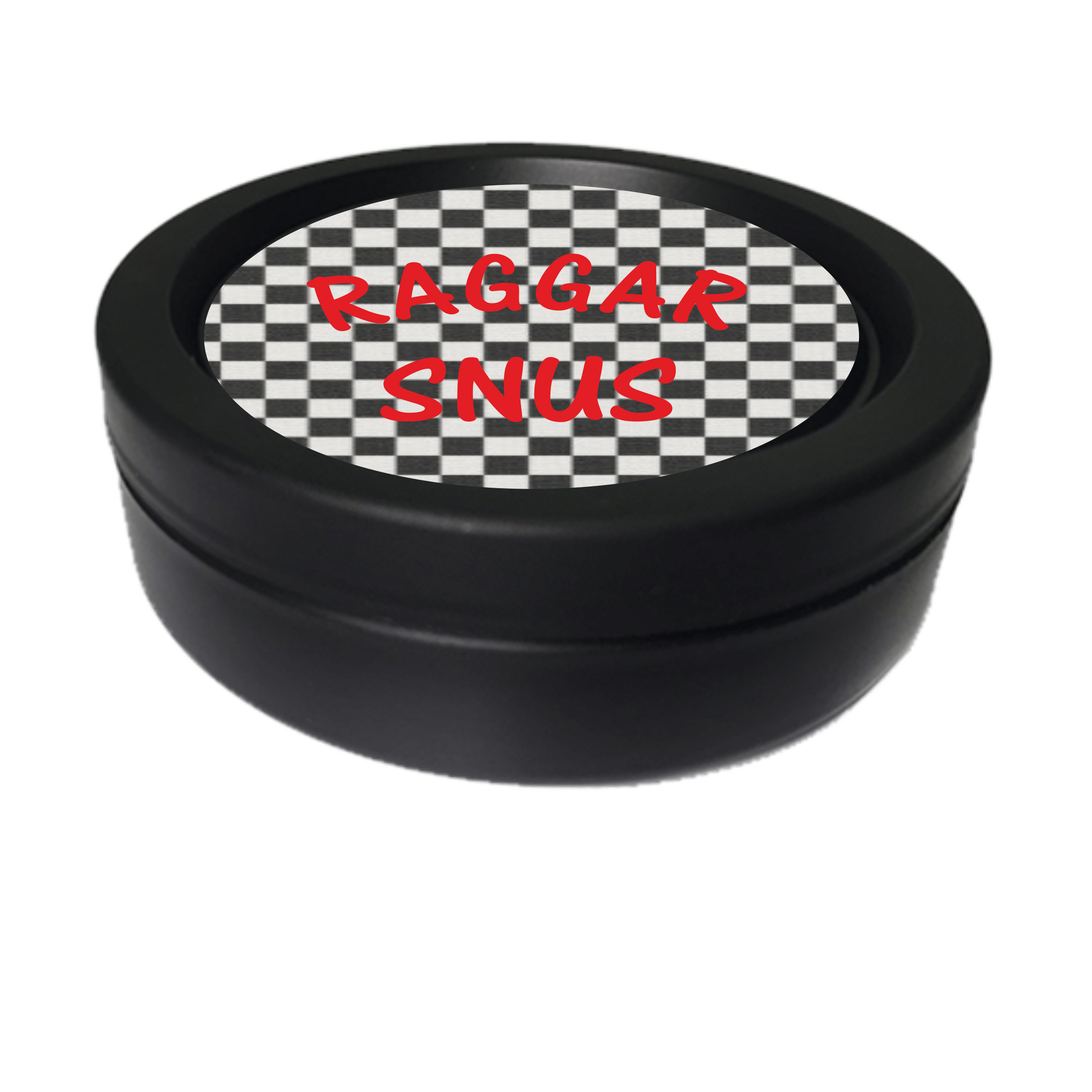 Snusdosa Raggarsnus Pepita/Röd