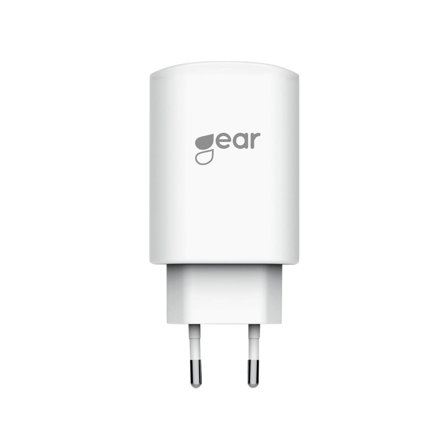 GEAR Laturi 220V 1xUSB 18W Quick Charge 3.0 Valkoinen