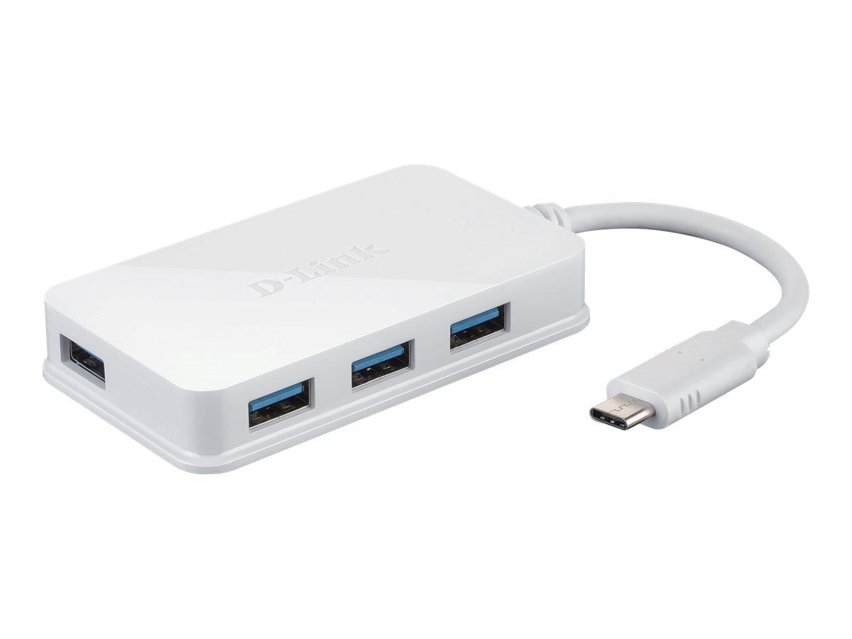 D-Link DUB-H410 - USB-C to 4-Port USB 3.0 Hub