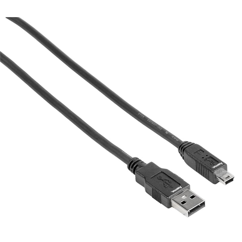 HAMA GPS Kabel USB A -Mini USB (B5 Pin) 1,8m