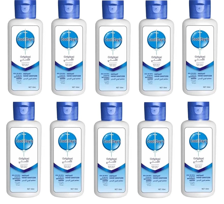 10-pack Handdesinfektion 58-68% alkohol, 50 ml
