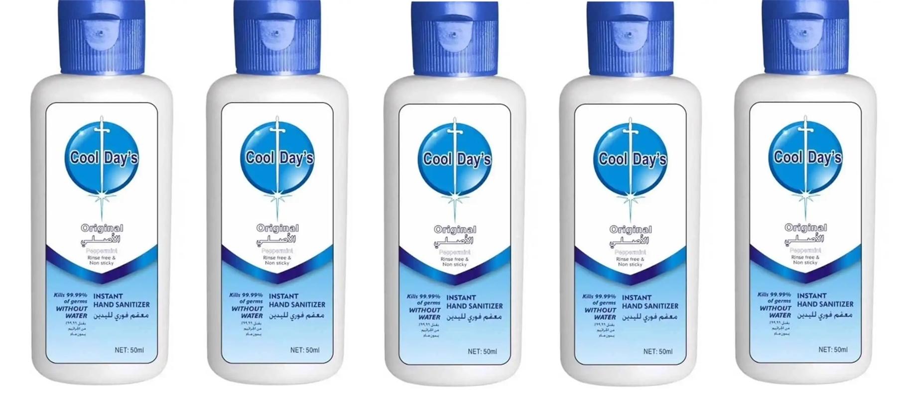 5-pack Handdesinfektion 58-68% alkohol, 50 ml