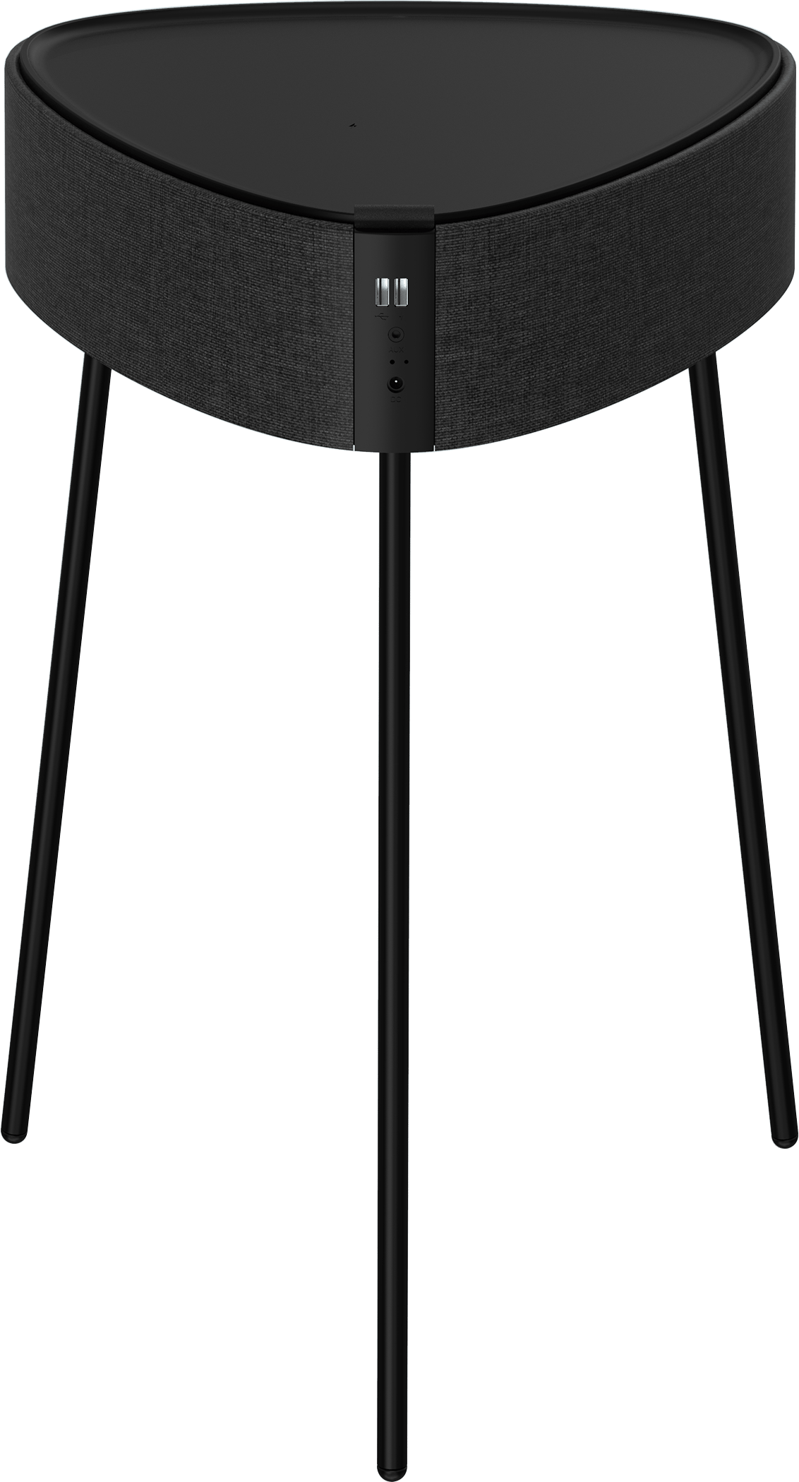 Sinox Bluetooth højtaler og bord i metal sort
