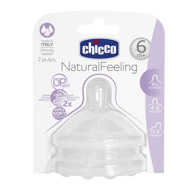 Chicco Napp till flaska 6m+ fast flow