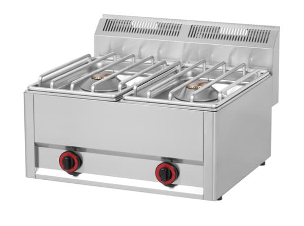 RM Gastro REDFOX 600 Gasspis 2-plattor SP-62-GLS