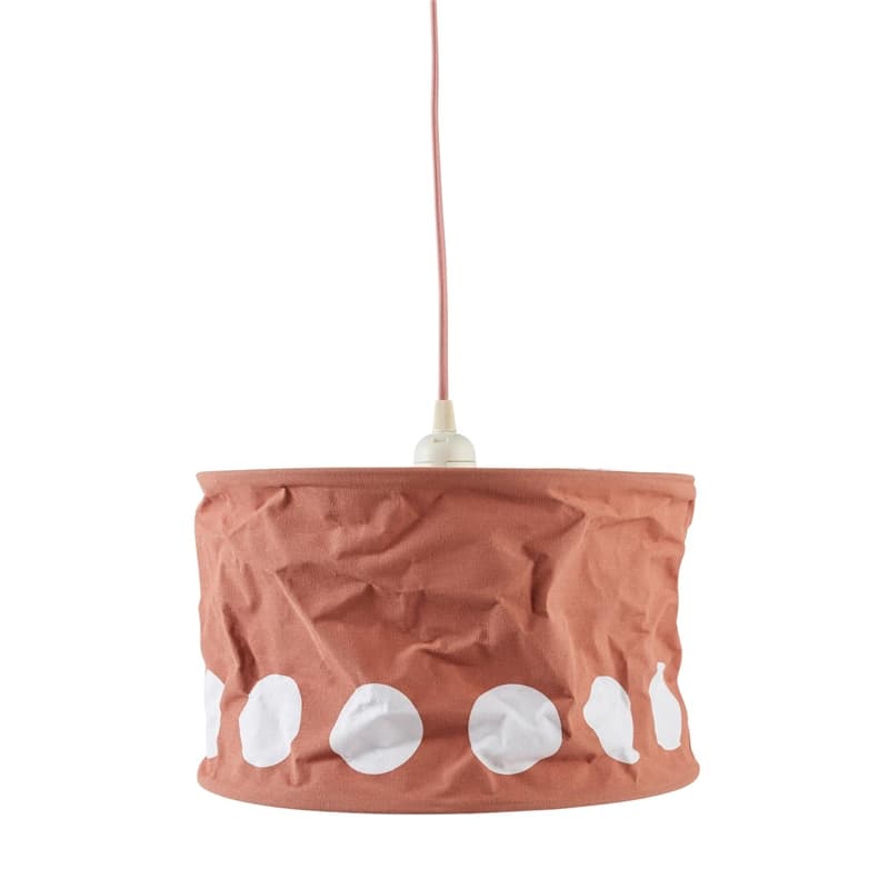 Kids Concept Lampskärm Dot mörk aprikos