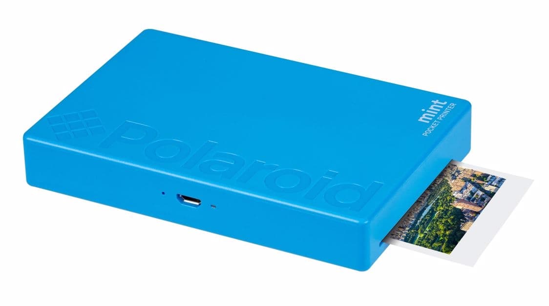 Polaroid Mint Pocketprinter Blue
