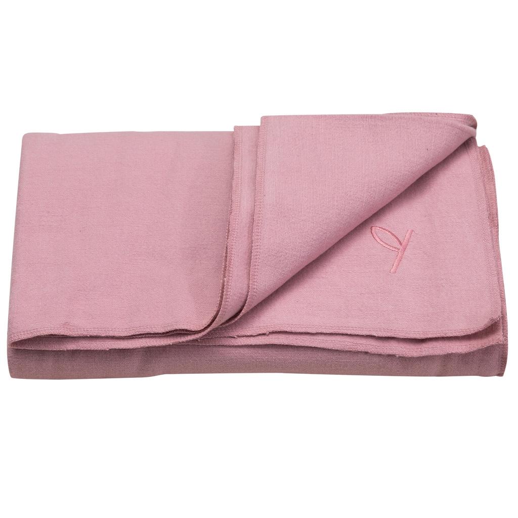 YOGIRAJ Premium Yoga Blanket Heather pink