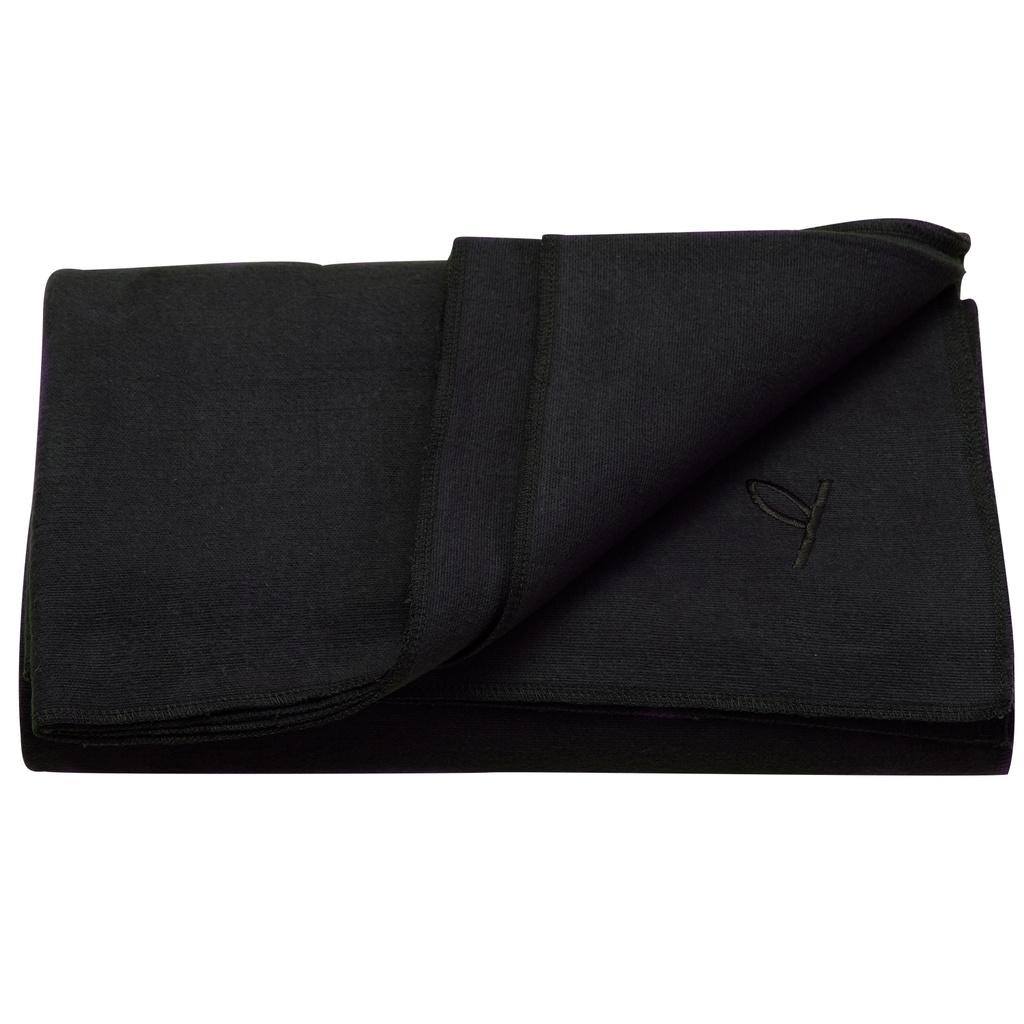 YOGIRAJ Premium Yoga Blanket Midnight black