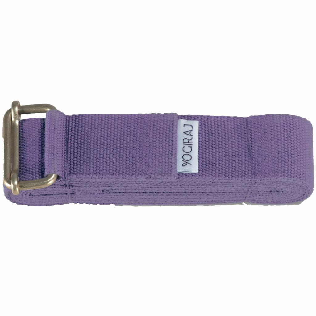 YOGIRAJ Yoga belt standard 244 cm Lilac purple