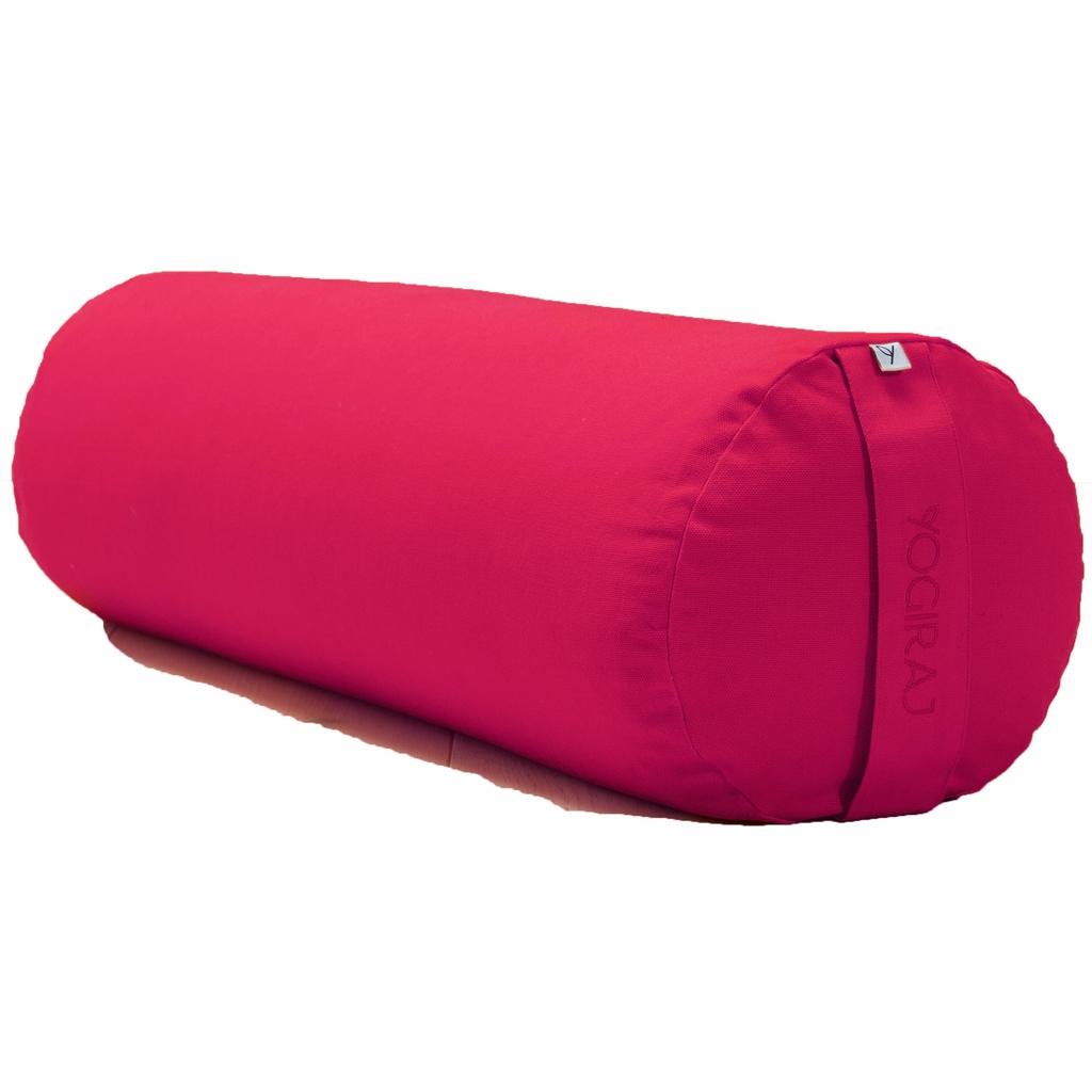 YOGIRAJ Bolster Raspberry red