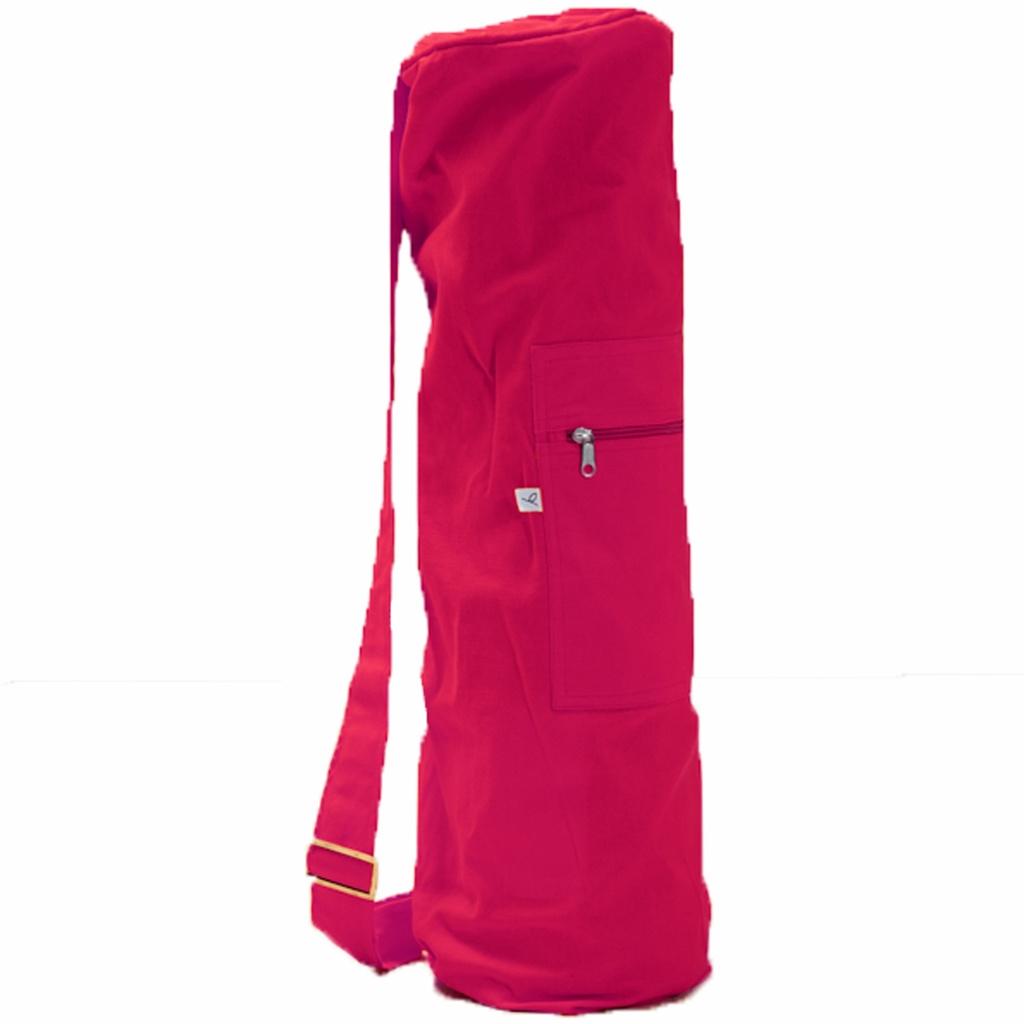 YOGIRAJ Yoga mat bag Raspberry red