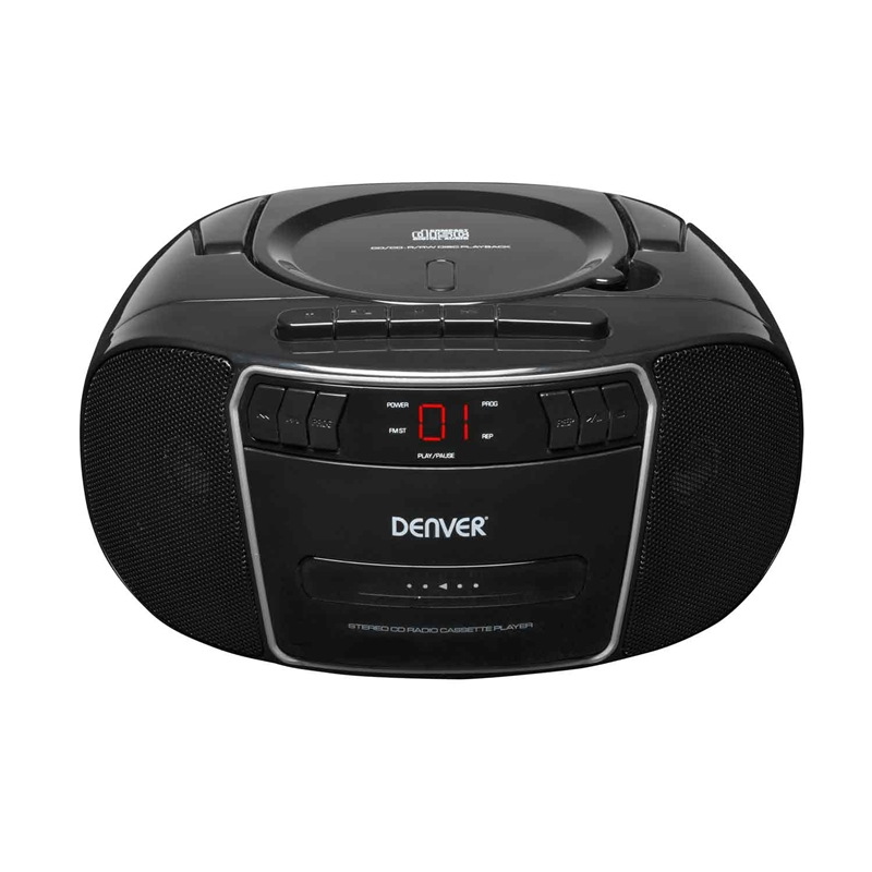 Denver Boombox med FM/CD/KASSETT Hemelektronik