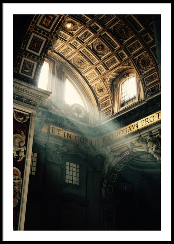 ST PETERS BASILICA POSTER 50x70cm