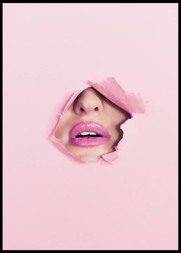PRETTY IN PINK POSTER 50x70cm