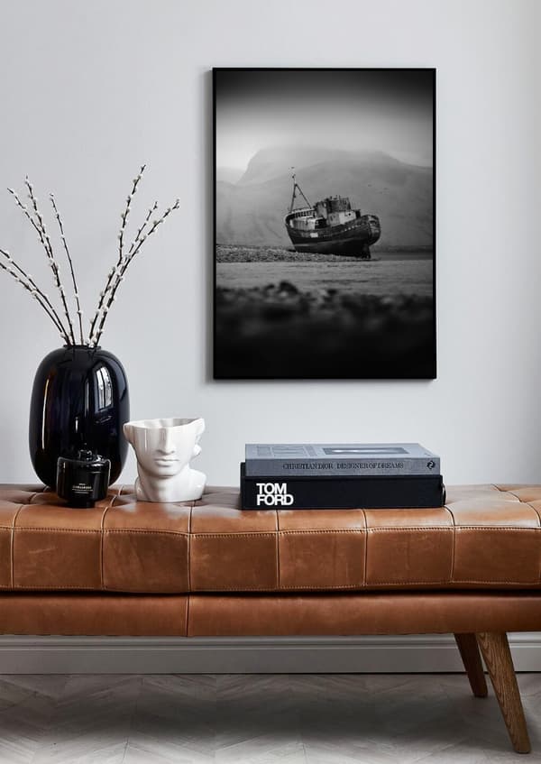 OLD FISHING SHIP POSTER