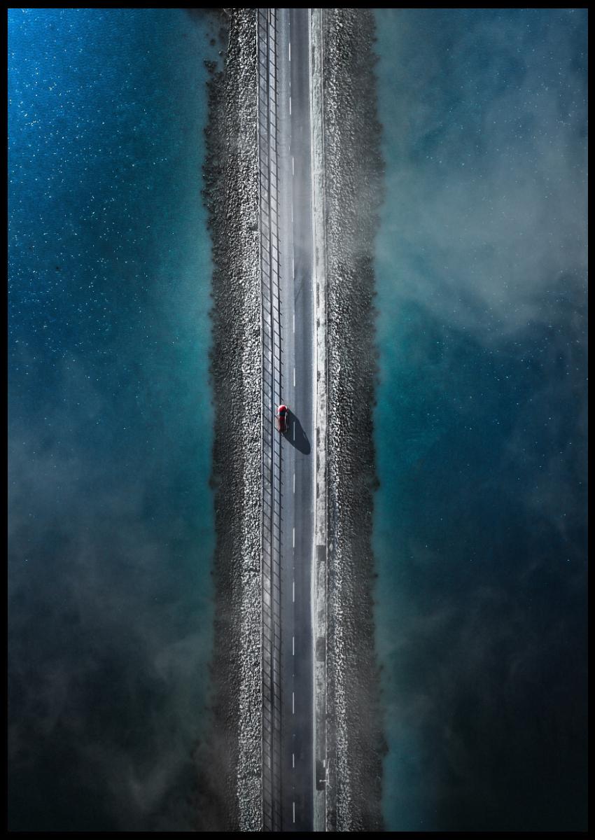 ROAD ABOVE POSTER 50x70cm