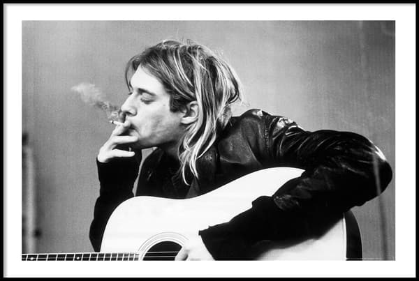 Kurt Cobain Plakat 21x30cm