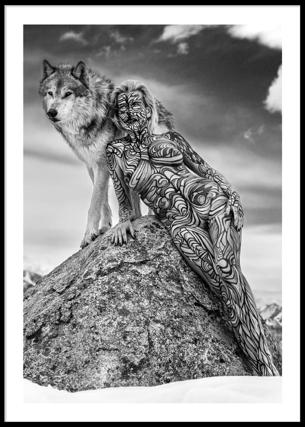 THE WOLF LADY POSTER 21x30cm