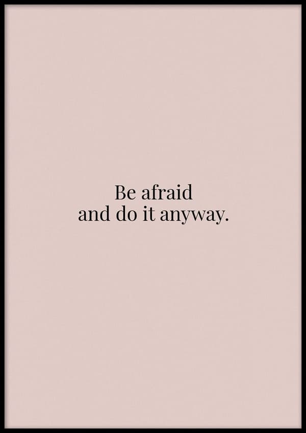 DO IT ANYWAY POSTER 30x40cm