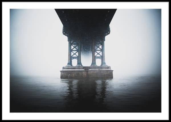 MANHATTAN BRIDGE POSTER 50x70cm